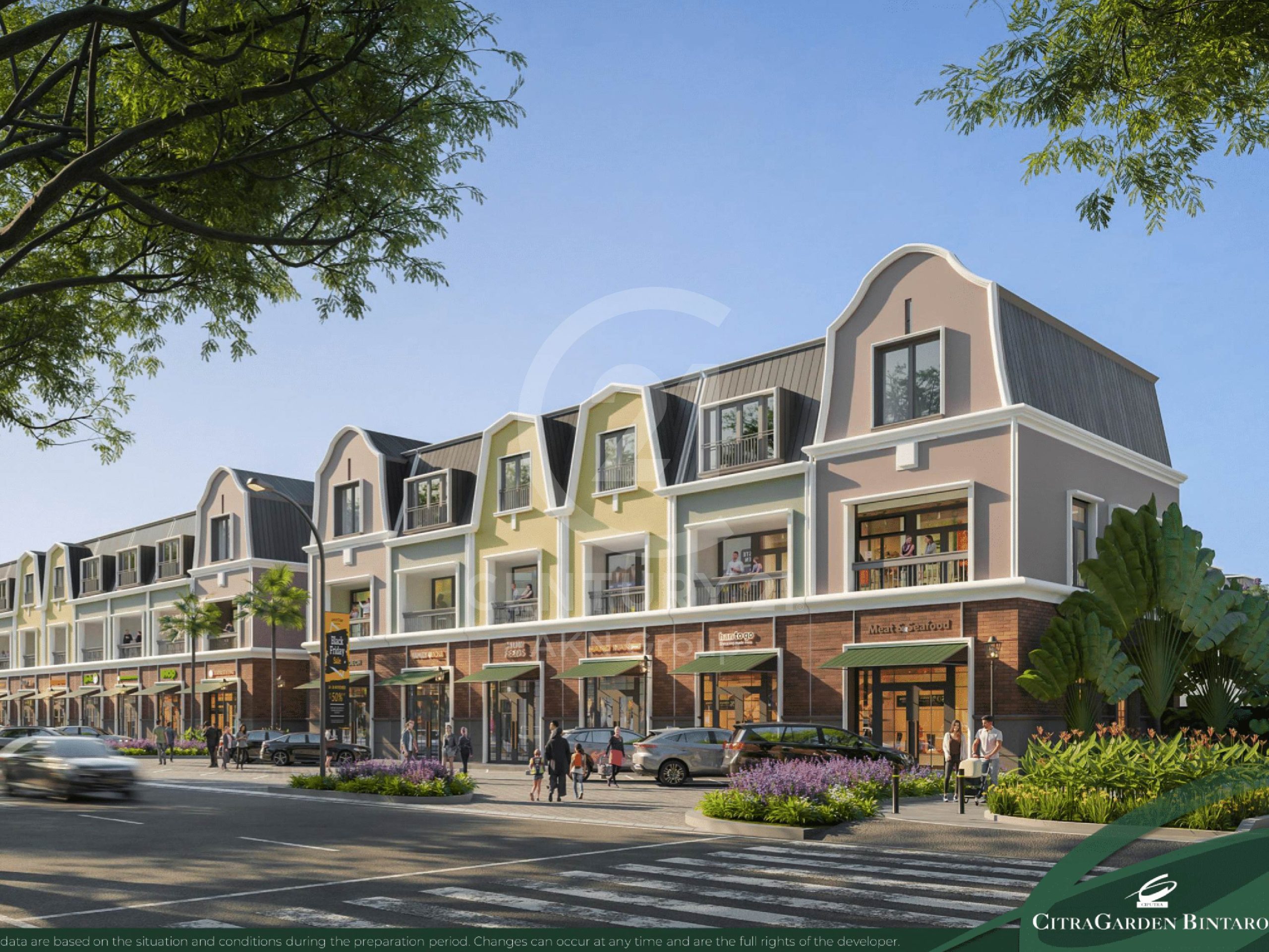 Ruko Citra Garden Bintaro - Corner